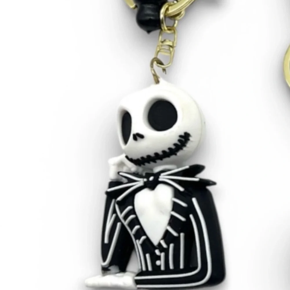 NEW Black and White Character Jack suit Keychain (1) New With Tags NWT